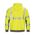 Bulwark Hi-Visibility Color-Blocked Pullover Hooded Fleece Sweatshirt