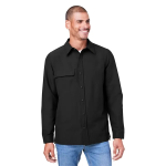 Harriton Unisex Flex Twill Overshirt